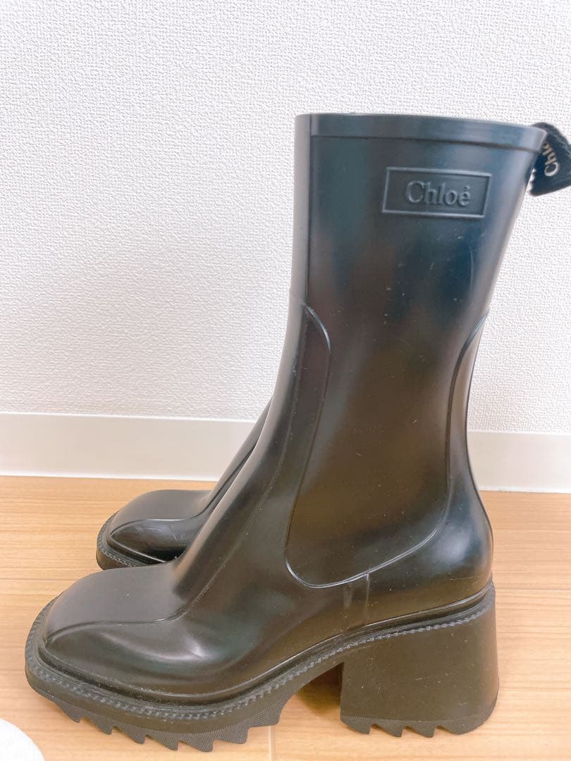Chloé ブラック 長靴・レインブーツ