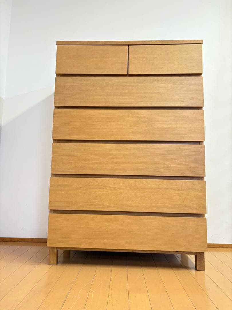 無印良品/良品計画　　チェスト　6段　オーク