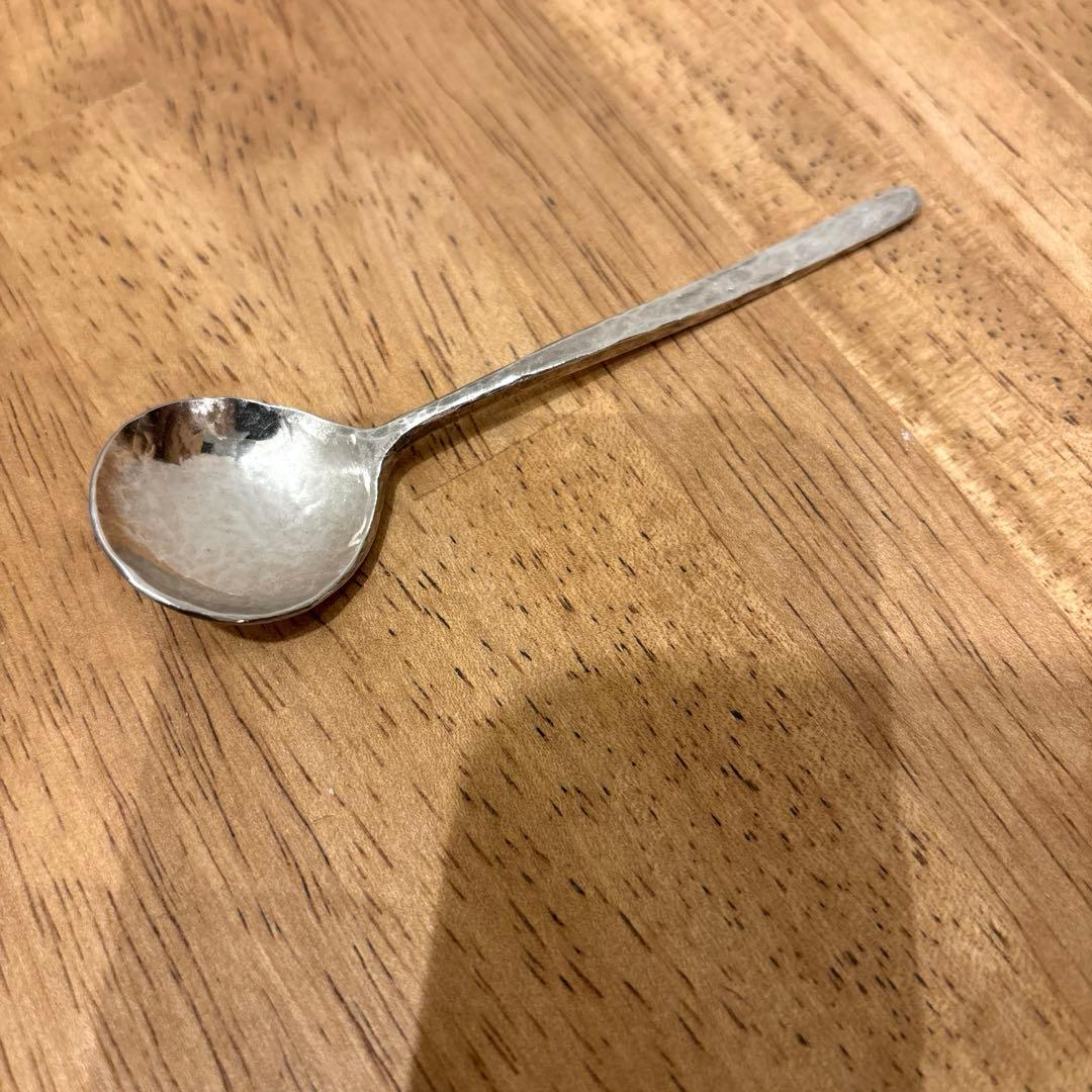 川地あや香　シルバースプーン　純銀製