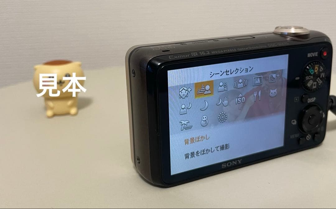 SONYソニー サイバーショット DSC-WX10 ゴールド　充電コード付