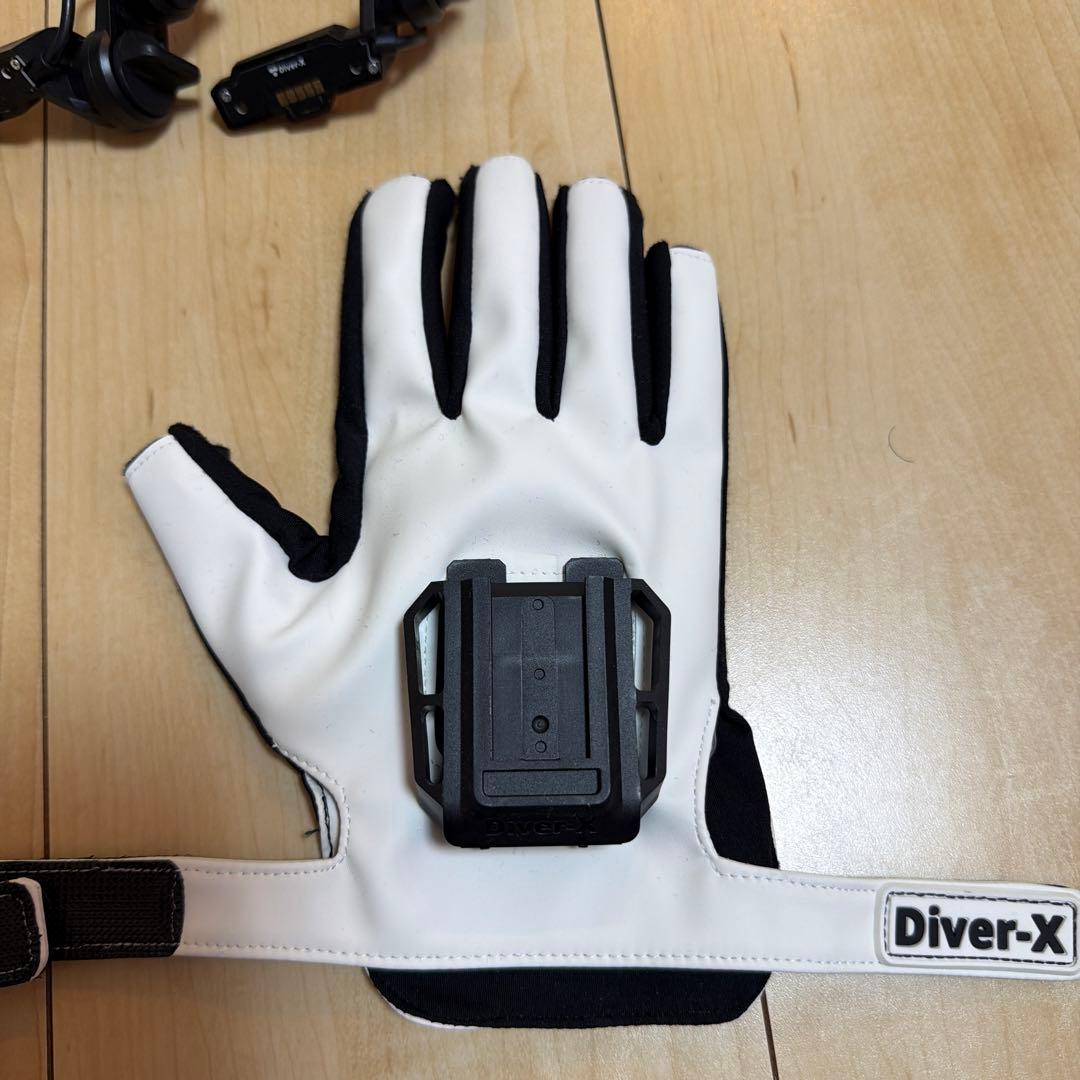 Diver-X ContactGlove2 + Magnetra2 白 Ｌ