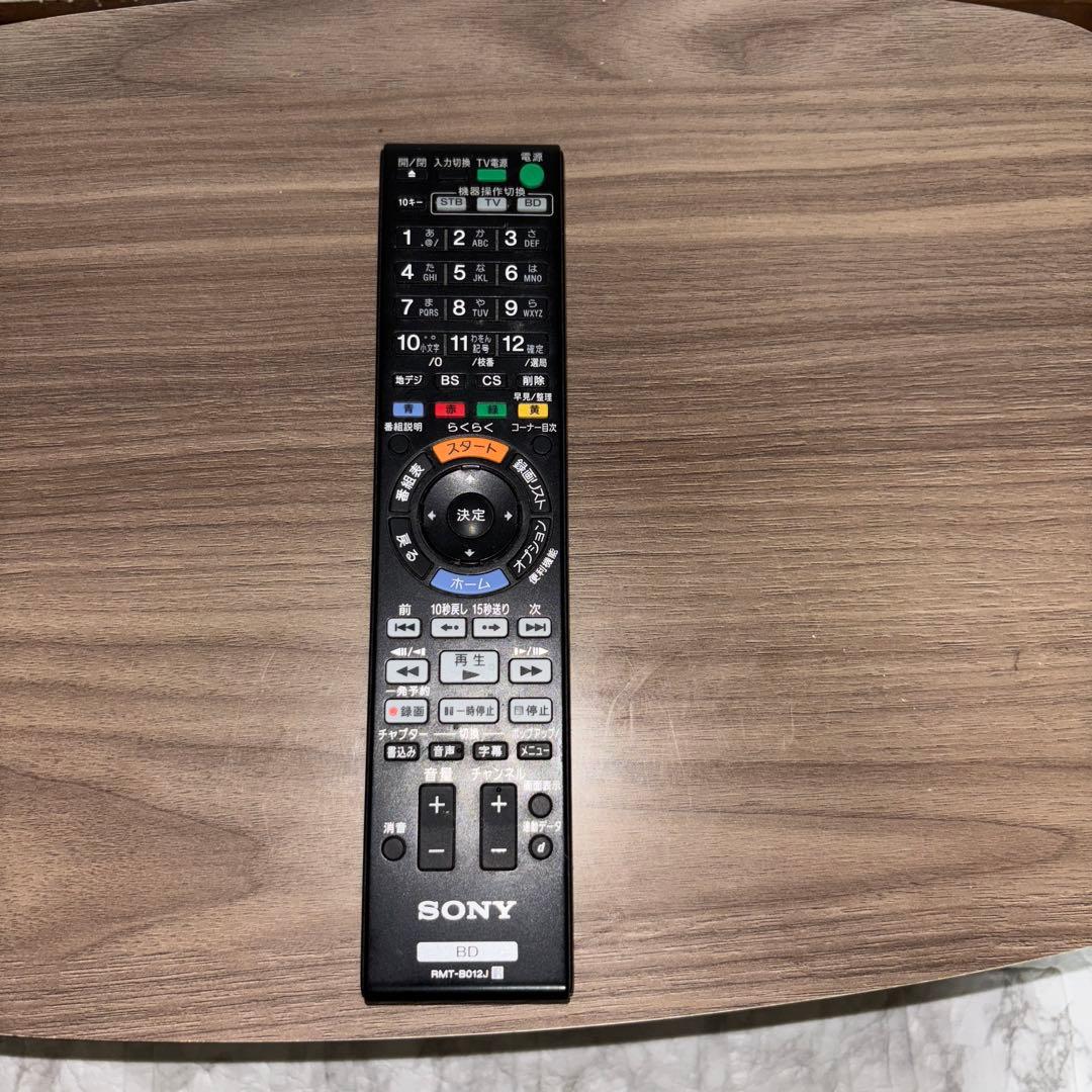 【2015年製】SONY BD/DVDレコーダー　BDZ-EW1200 1TB