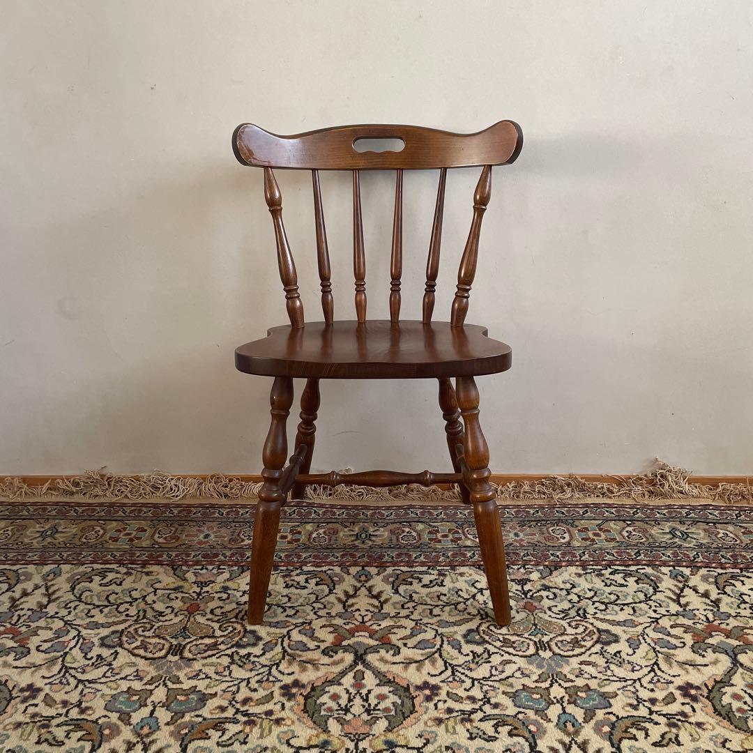 ①柏木工　ダイニングチェア　ウィンザーチェア