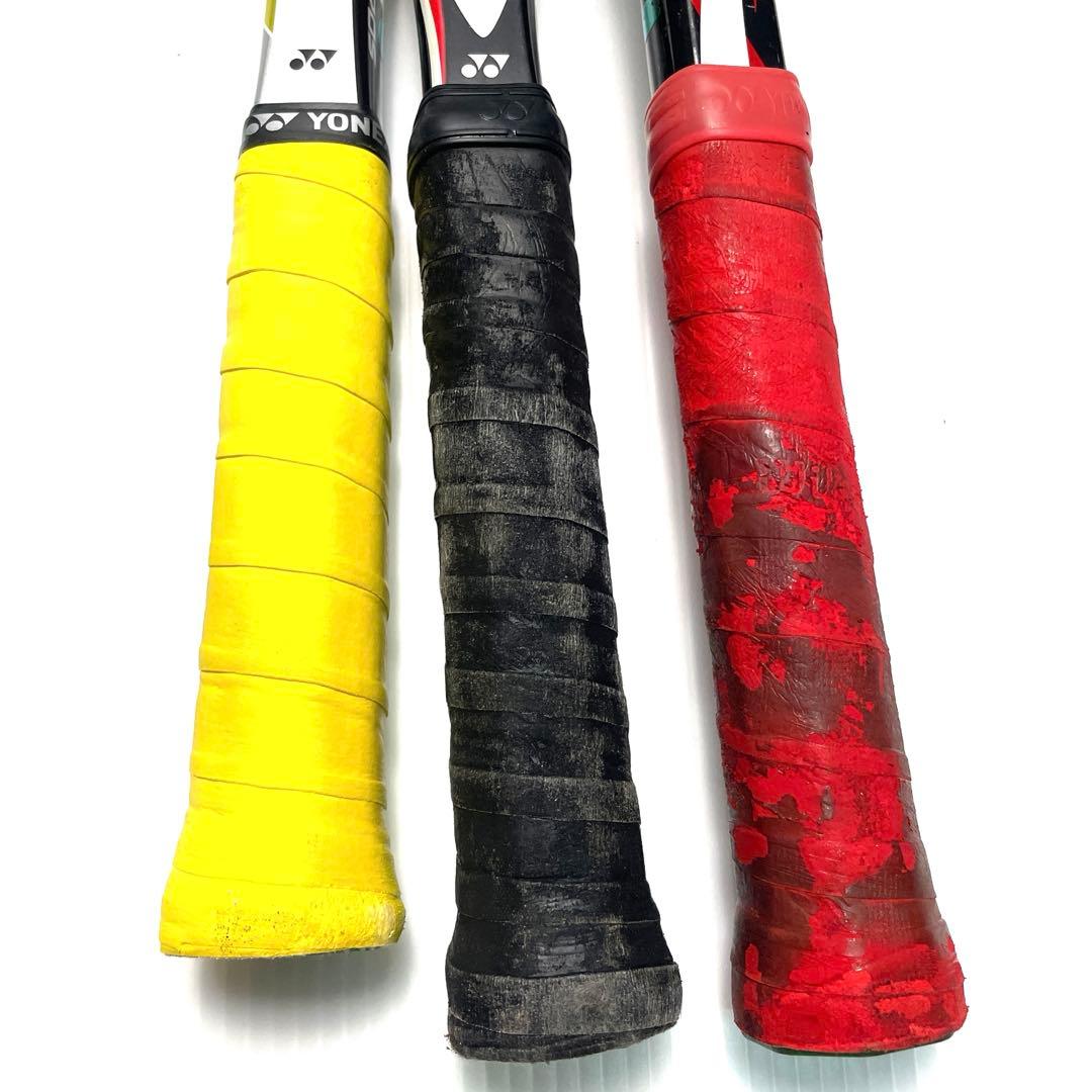 YONEX 軟式テニスラケット3本 NEXIGA70S MP200 iNX90S