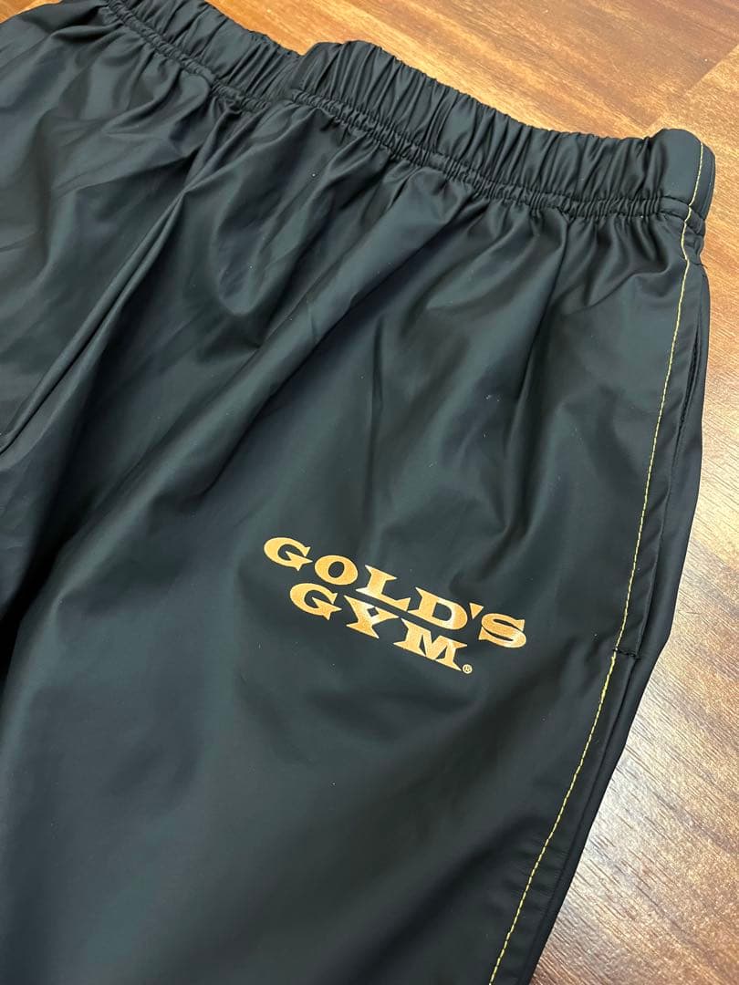 定価9.680円☆試着のみ超美品☆GOLD'S GYMオリジナル・サウナスーツ②