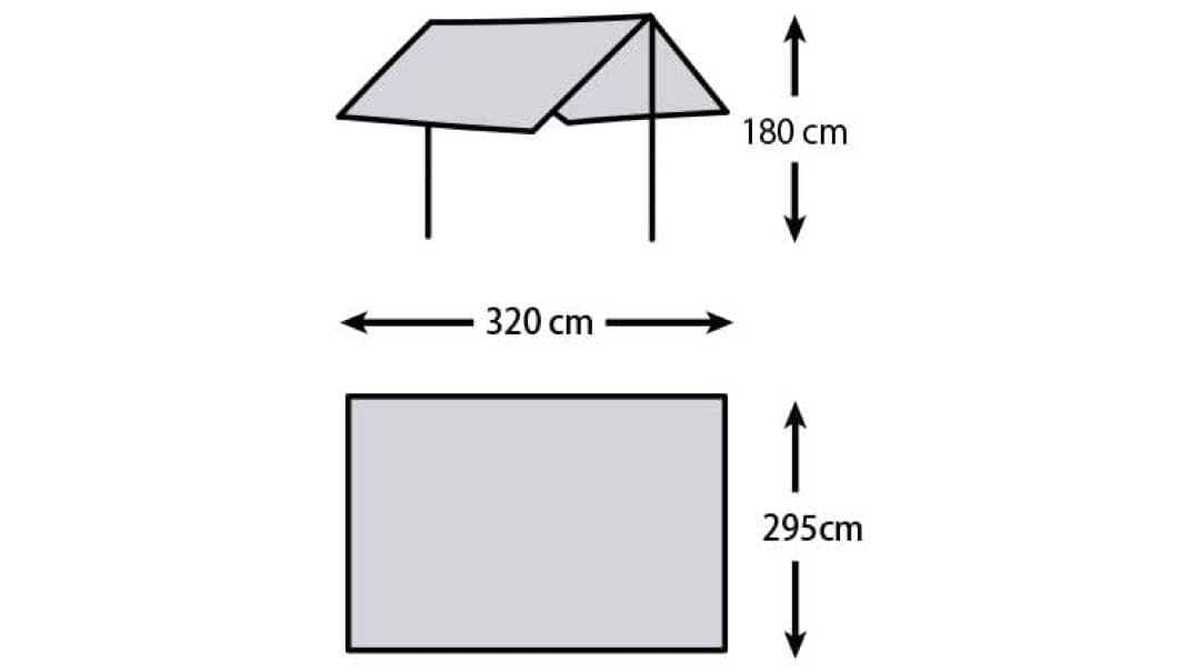 【新品未使用】タラスブルバ　レクタタープＡＬ カーキ
