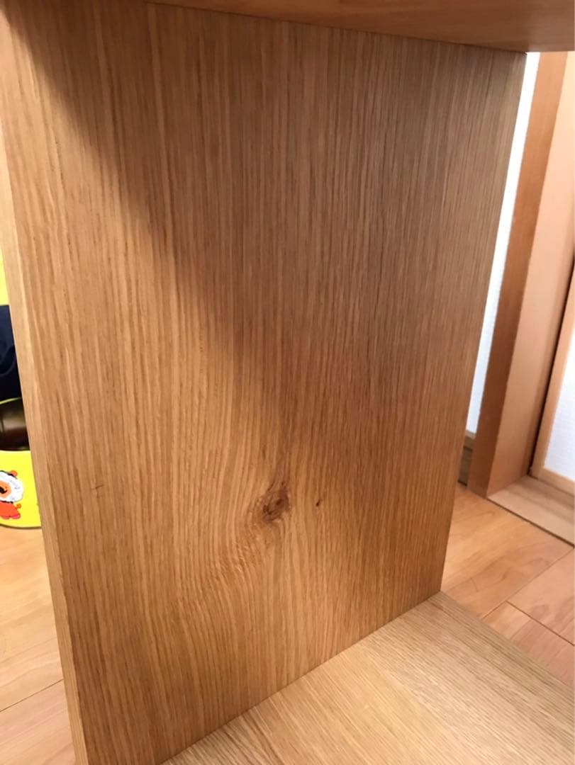 無印良品　スタッキングシェルフ・３段・オーク材