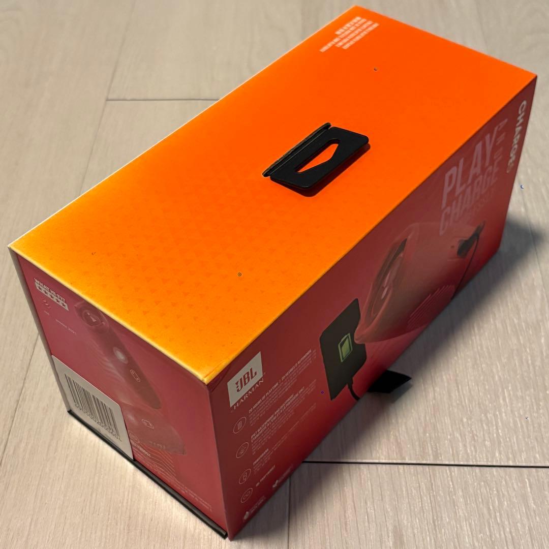 【未使用】赤 JBL by HARMAN スピーカー CHARGE5