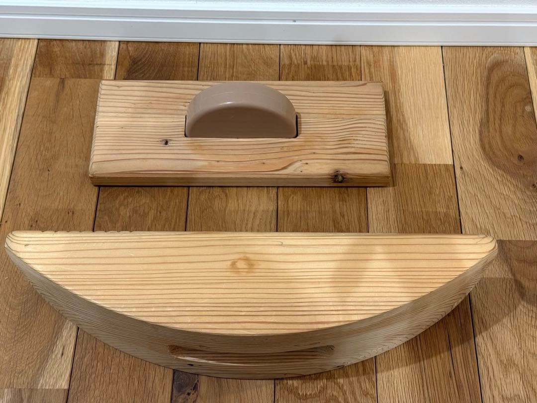 七*宝様 あしふみ健幸ライフ　無垢木　溝入りタイプ　箱説明書なし