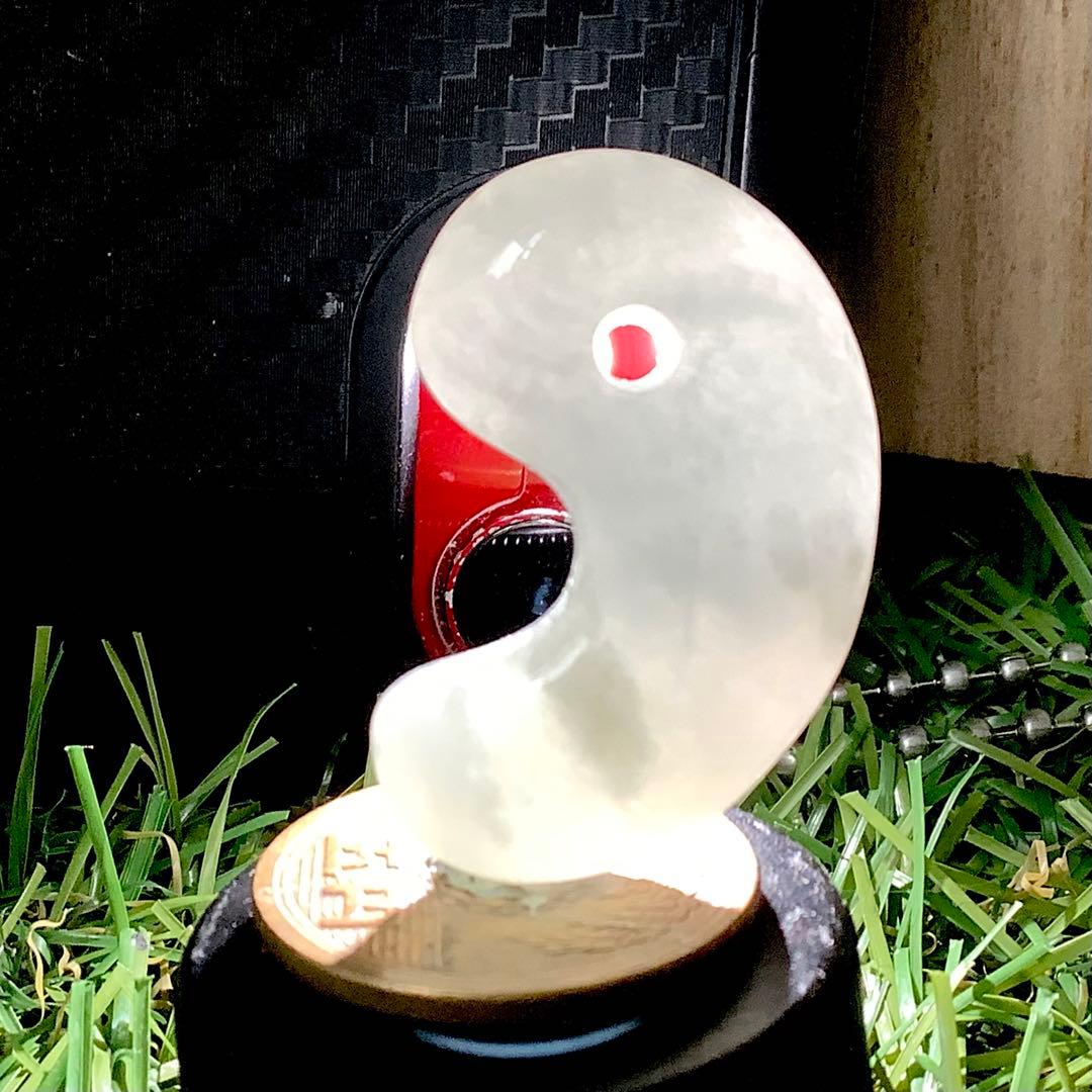 ✳極上透明感　見る事の無い逸品勾玉‼️糸魚川翡翠ジェダイト　極めて貴重品　鑑別…