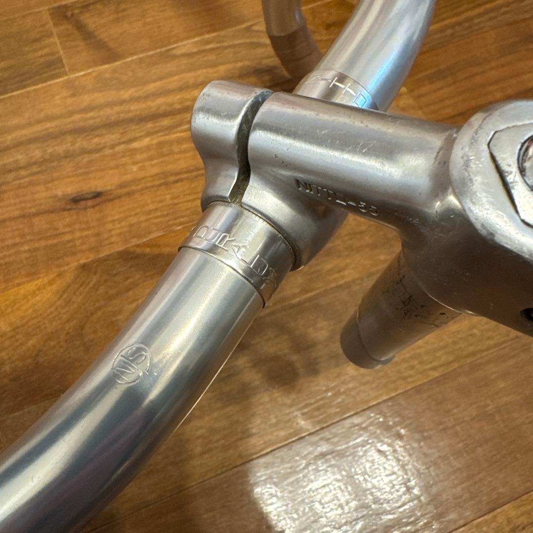 NJS/BIA NITTO 日東 天返しステム&ドロップハンドル