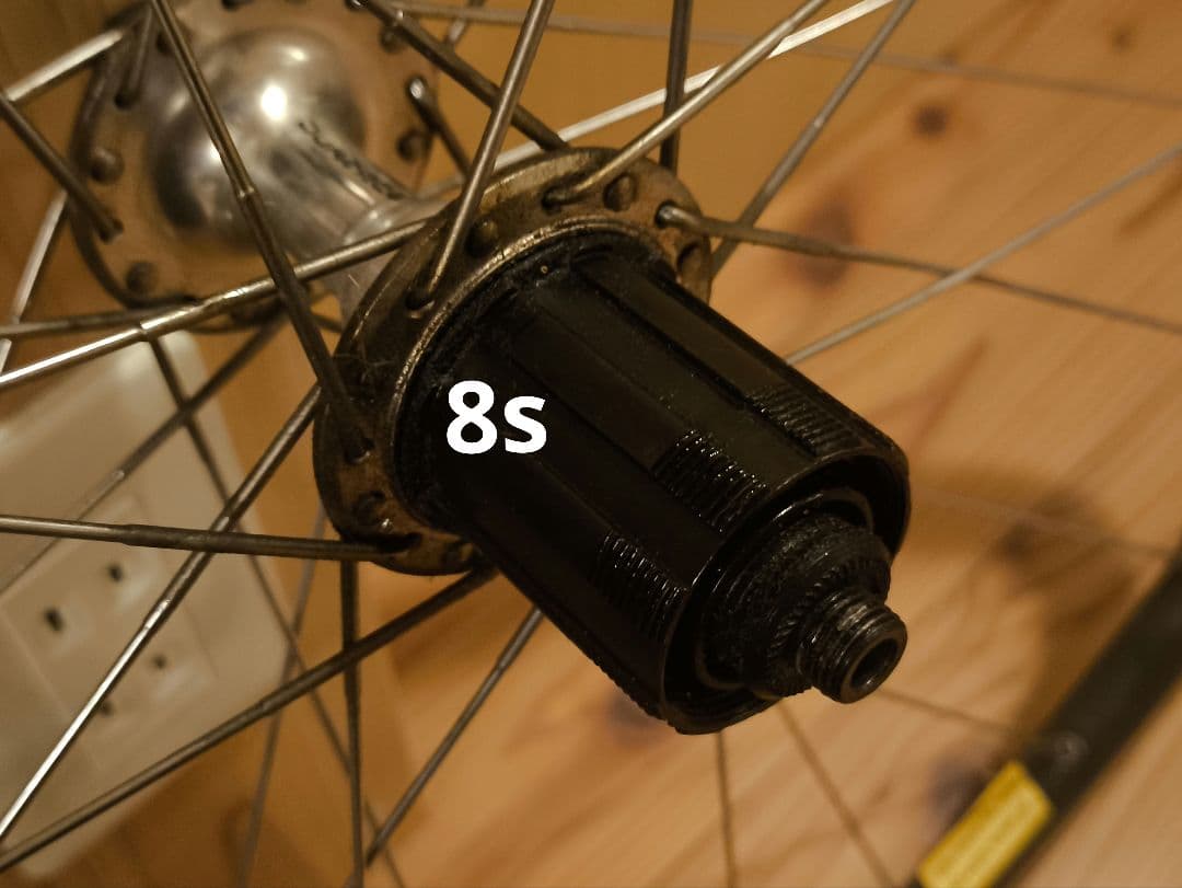 DURAACE HB-7400 × mavic open4 cd 8s 美品