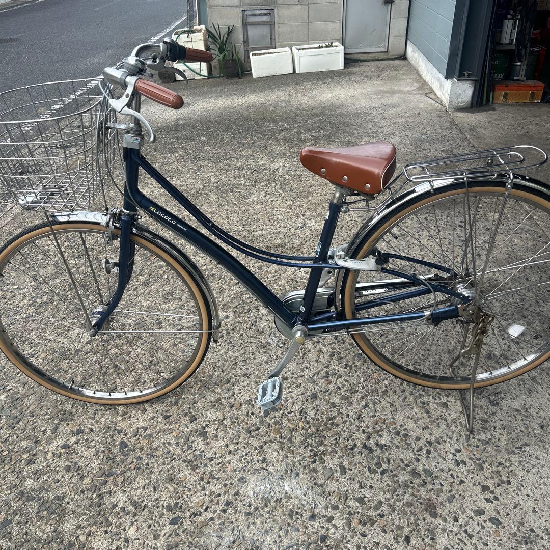 通学自転車 ブリヂストン ロココ 27インチ メンテナンス済み