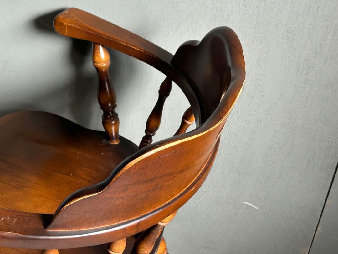 ③飛騨産業　ウィンザーチェア　アームチェア　ヴィンテージ　キャプテンチェア　IS