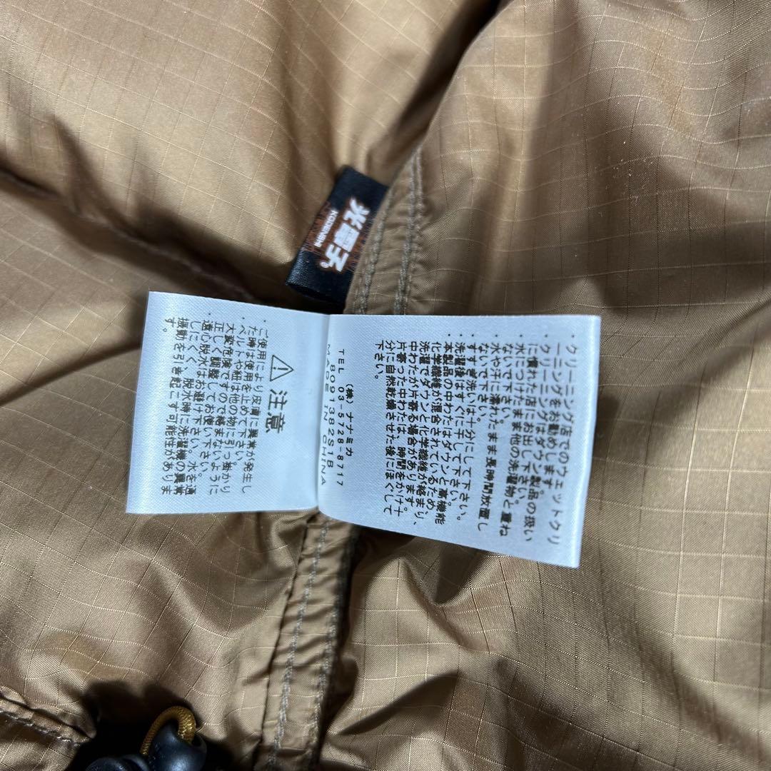 未使用級　ノースフェイスパープルレーベル　ナナミカ　別注　光電子ダウン　M