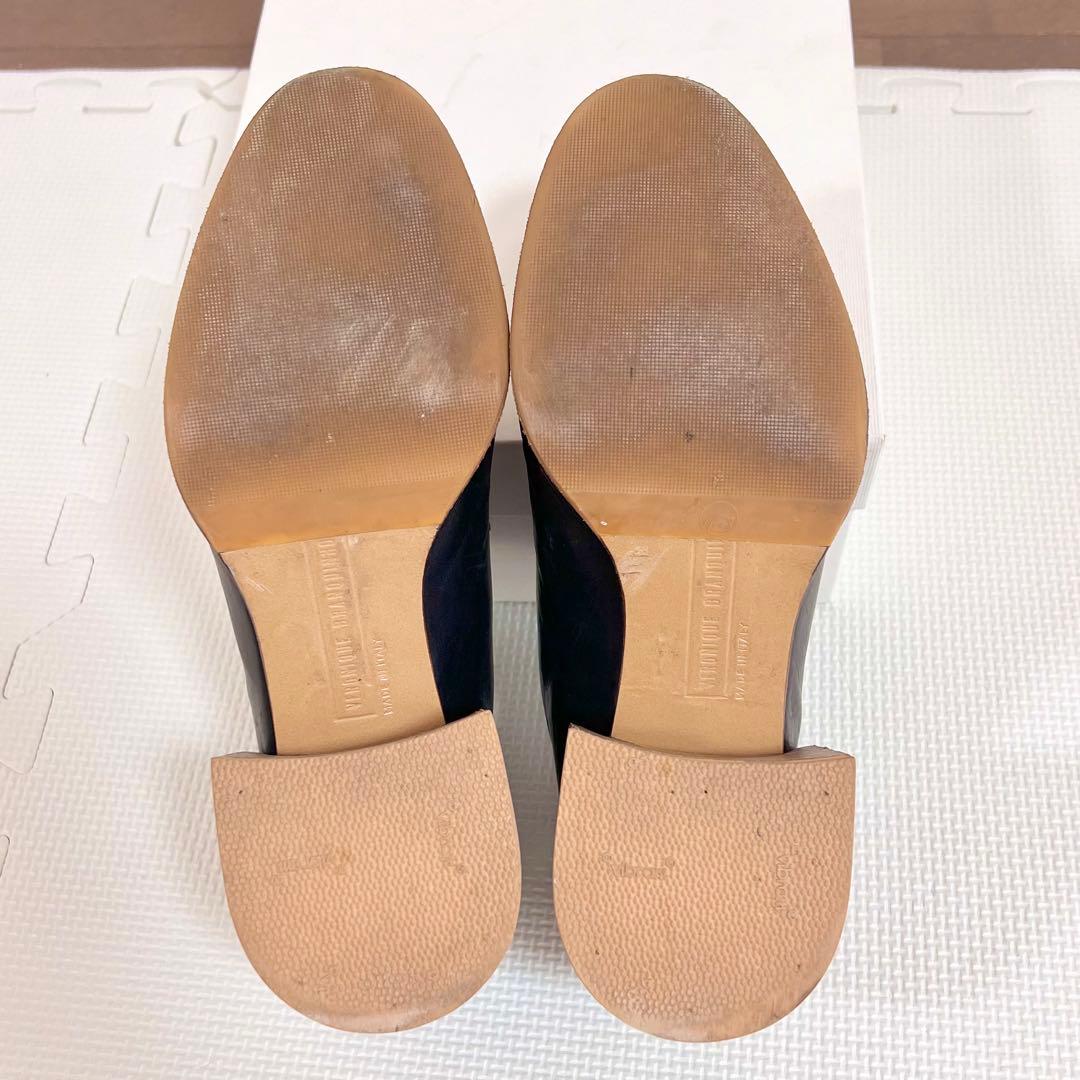 n*s様 【VERONIQUE BRANQUINHO】チャンキーヒール レザーシ