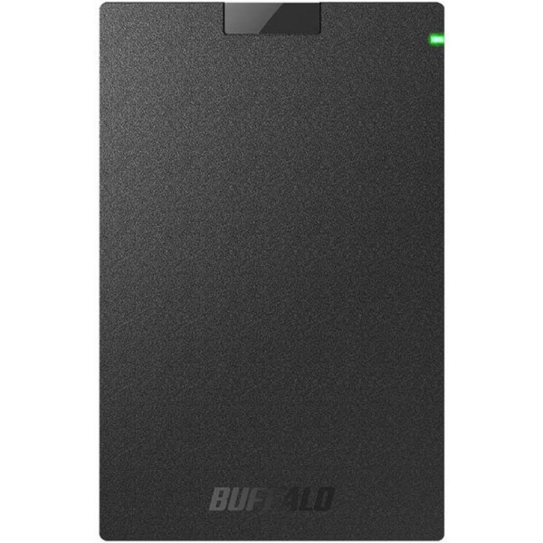 バッファロー ポータブルＨＤＤ HD-PCG2.0U3-GBA 2TB ブラック