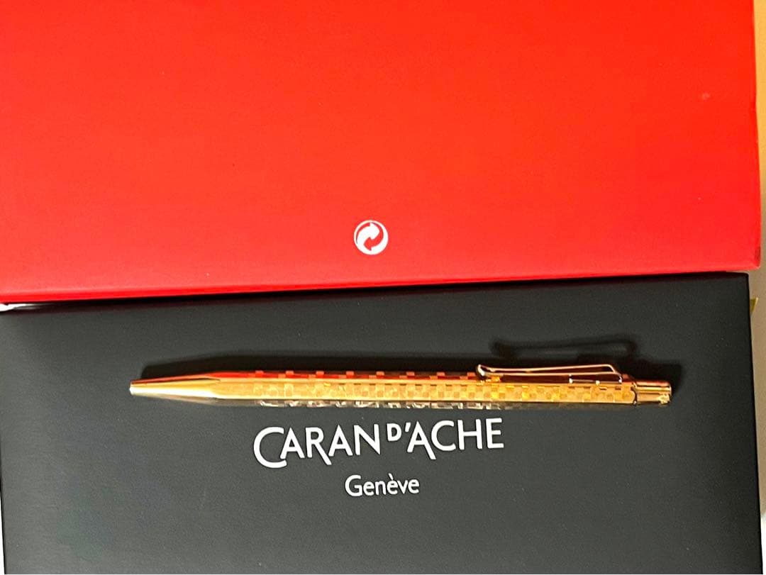 【専用】カランダッシュ ボールペン エクリドール ダミエ ローズゴールド