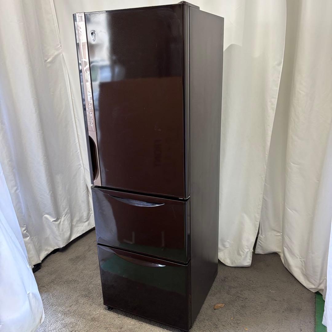 ★110　冷蔵庫　日立　右開き　300-400ℓ　スリム　安い　中古　設置無料