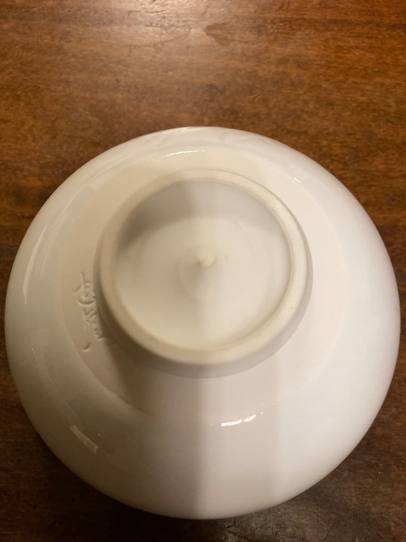 白磁茶器　初代　奥川忠右エ門造