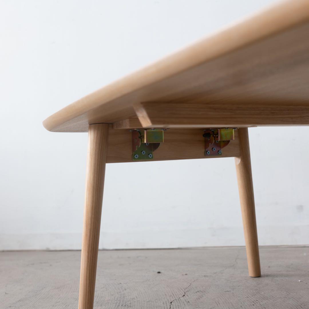 折りたたみテーブル　突板