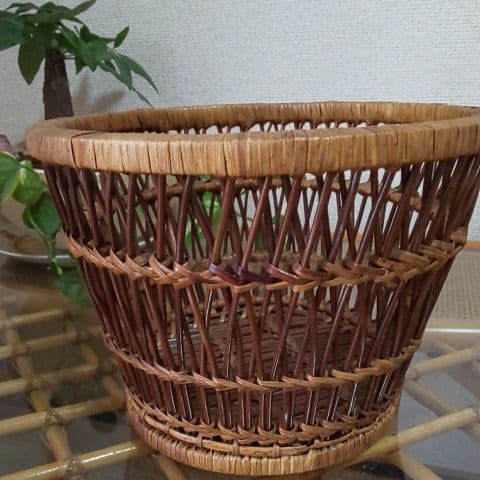 ⭐️かごまとめ売り・籐かごバスケット3点