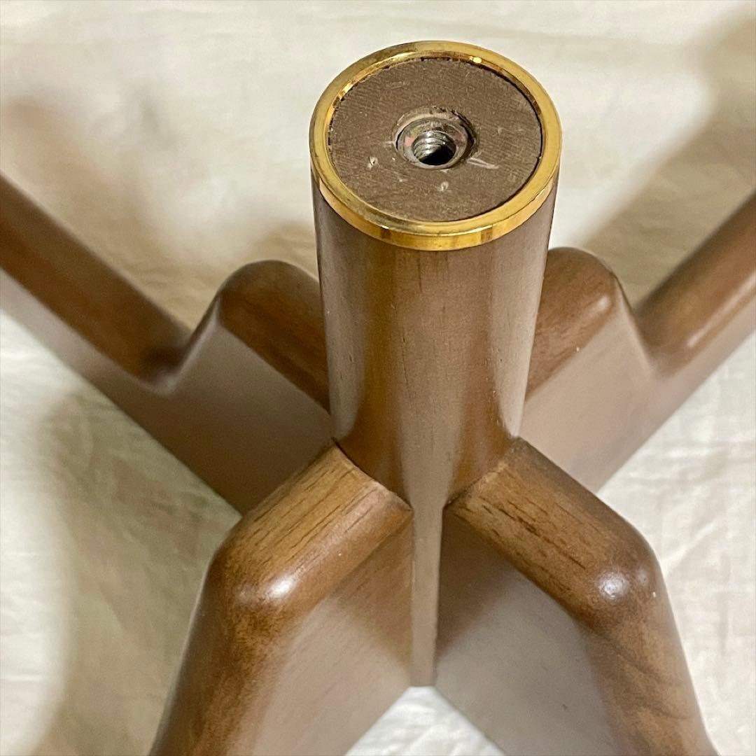 ★ karimoku カリモク　ポールスタンド コートハンガー　木製　ゴールド