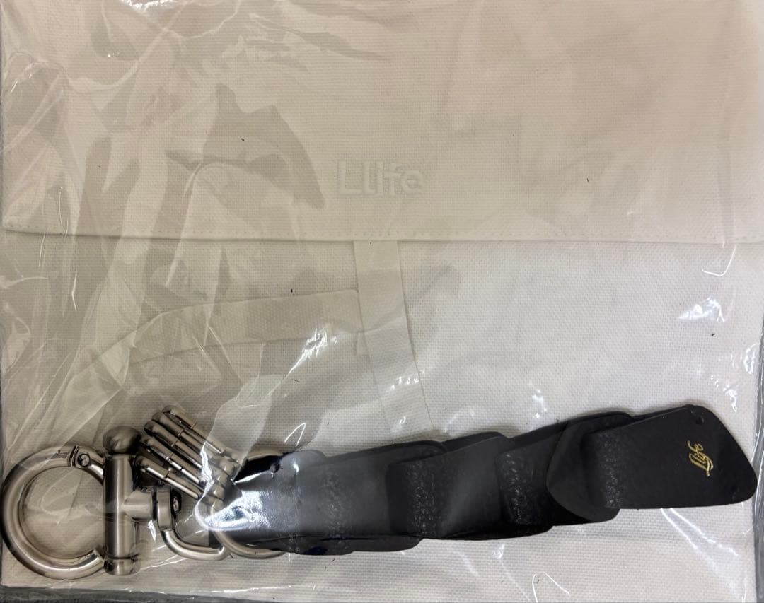 【完売品】 Llife LEATHER KEY CHAIN BLACK