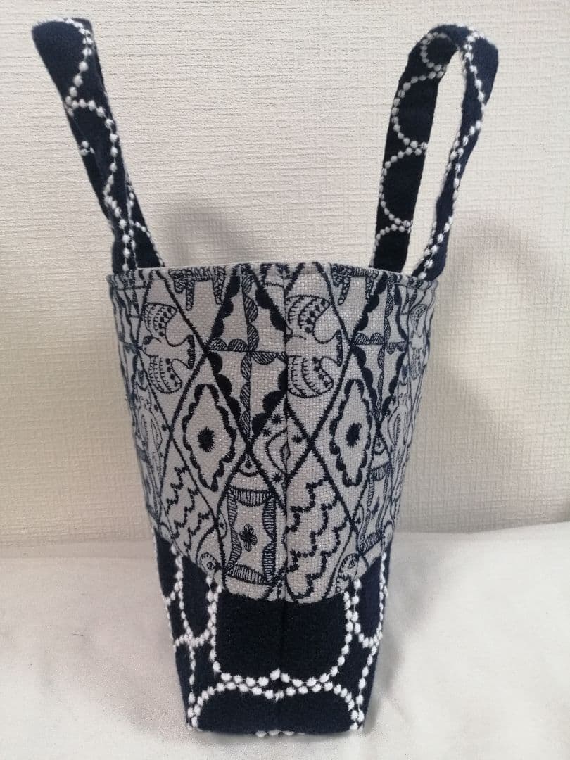 未使用　ミナペルホネン　ハンドメイド　symphony　タンバリン　バッグ