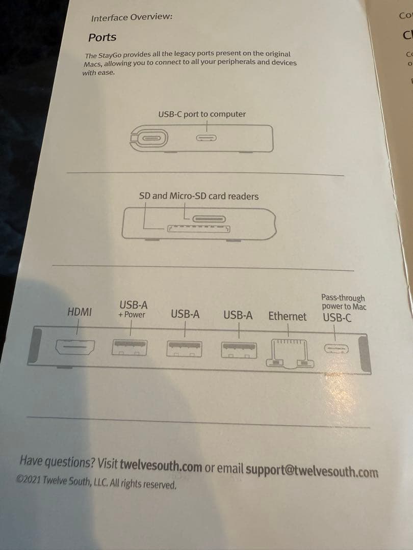 【Twelve South】USB-Cハブ／Apple公式