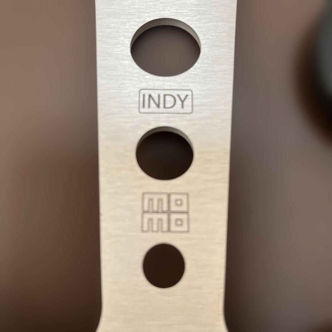 momo superindy スーパーインディ34パイ アルミ削り出し