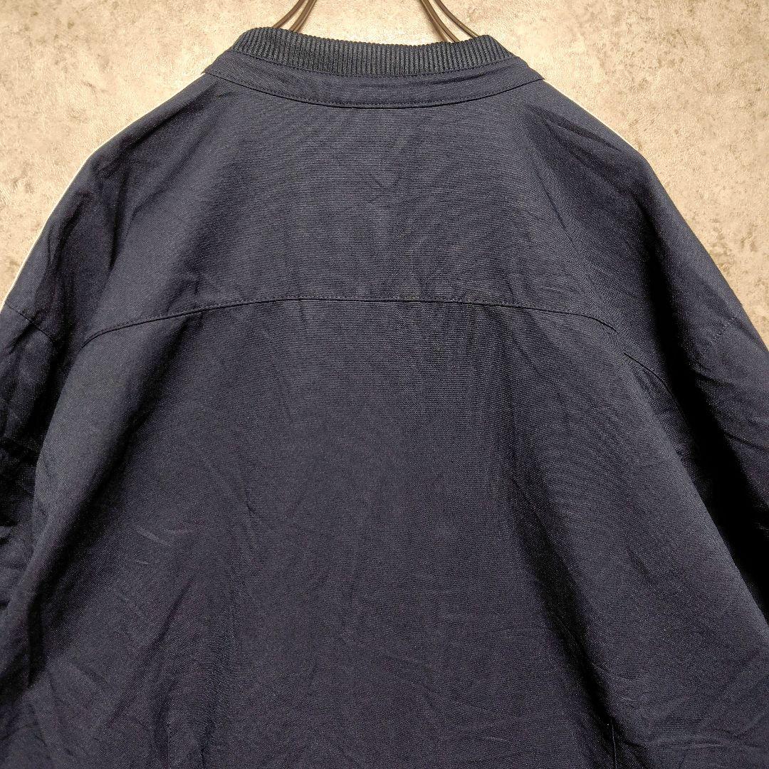 adidas 2XLサイズ チェルシーロゴ入りジャケット ネイビー色 US古着