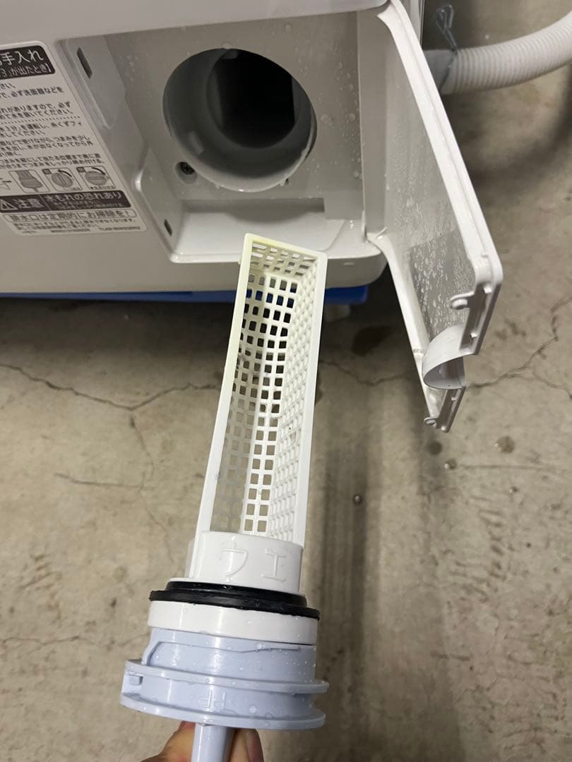 SHARP ドラム式洗濯機 ES-S7G-WL　2022年製　7キロ　T