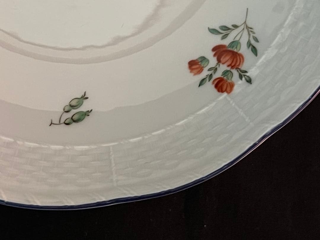 リチャードジノリ　フェリーチェプルーン　ディッシュラウンドＬ