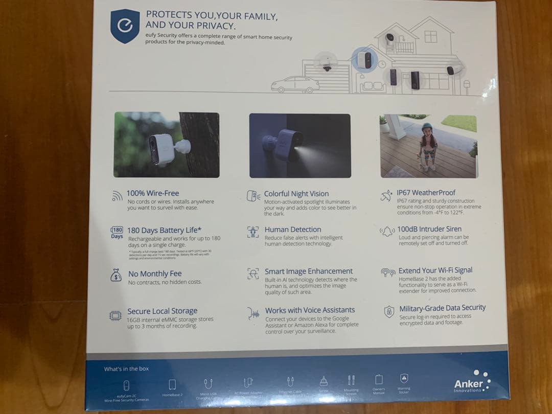 その他 Anker Eufy Security eufyCam 2C 1-Cam Kit