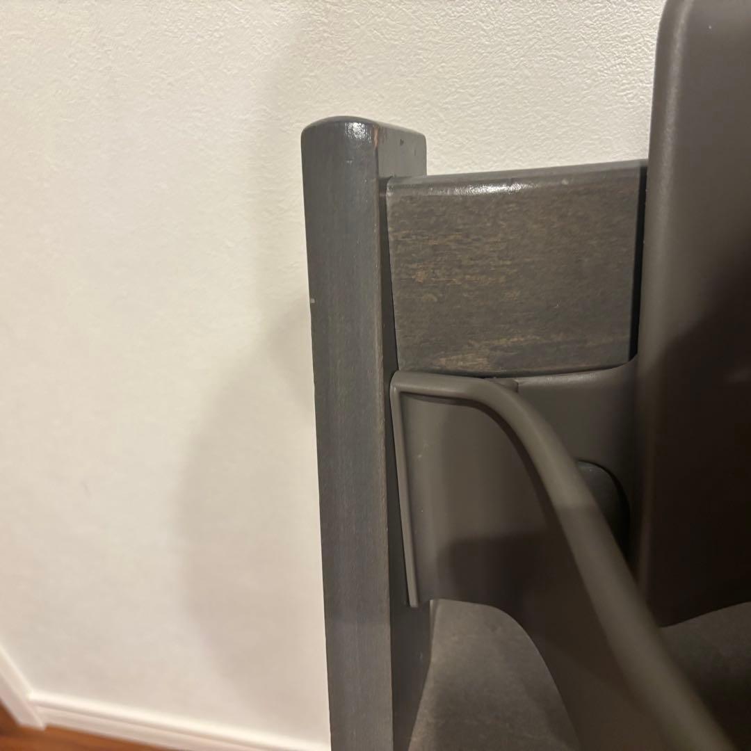 ストッケ トリップトラップ ヘイジーグレー ベビーセット付 S/N5 極美品