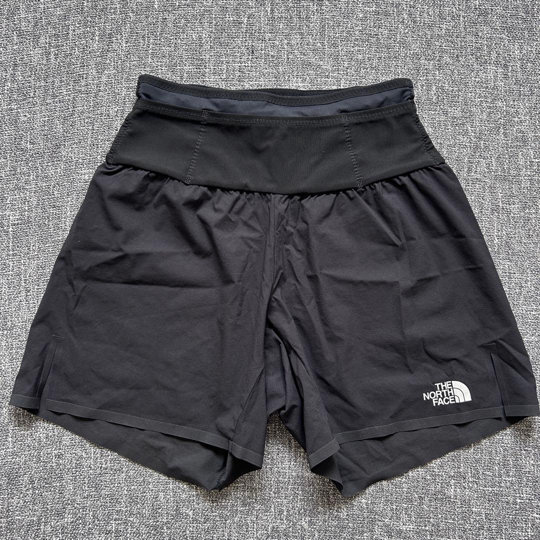 ノースフェイス　フライウェイトスピードショーツ　黒　S　メンズ