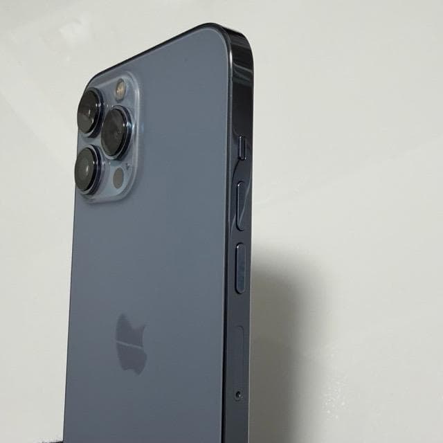 【むん】iPhone13 ProMax　（256GB）シエラブルー