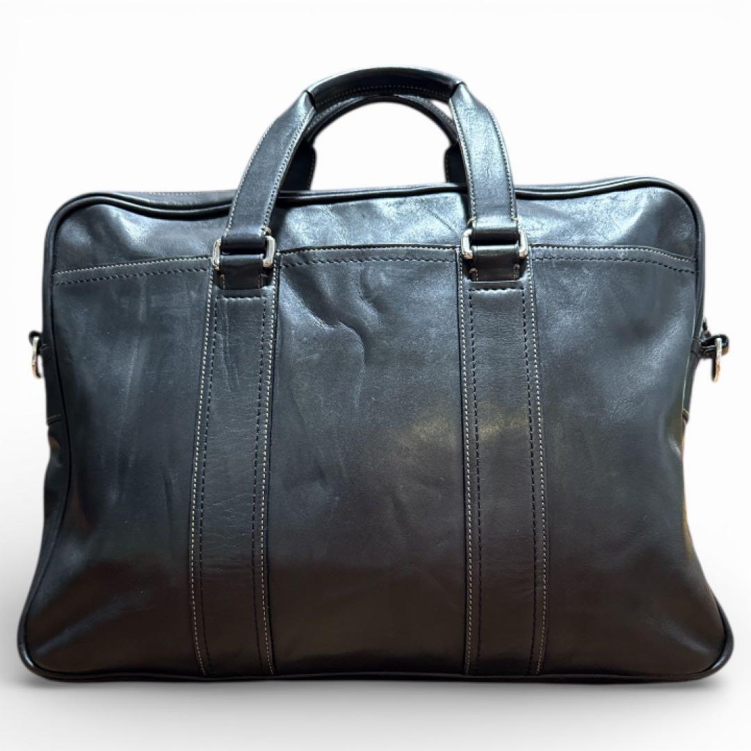 COACH コーチ 2way ビジネスバッグ ブラック 70168 カーフレザー