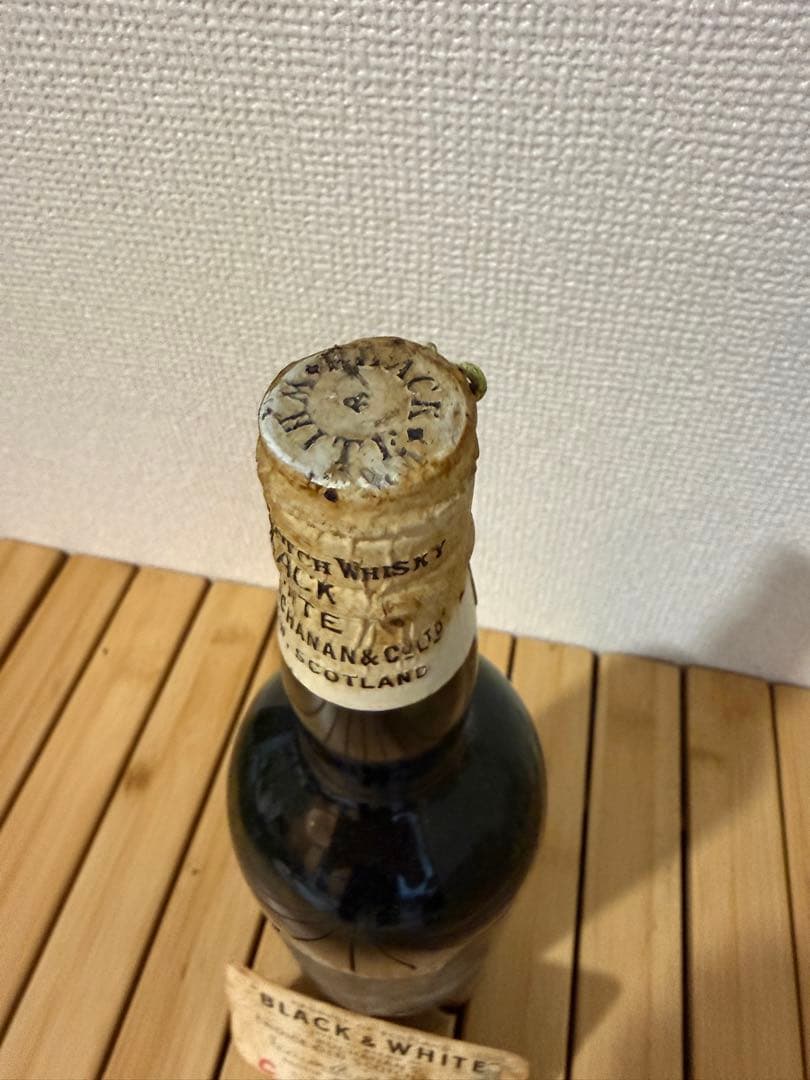ウイスキー BLACK & WHITE CHOICE OLD SCOTCH WHISKY