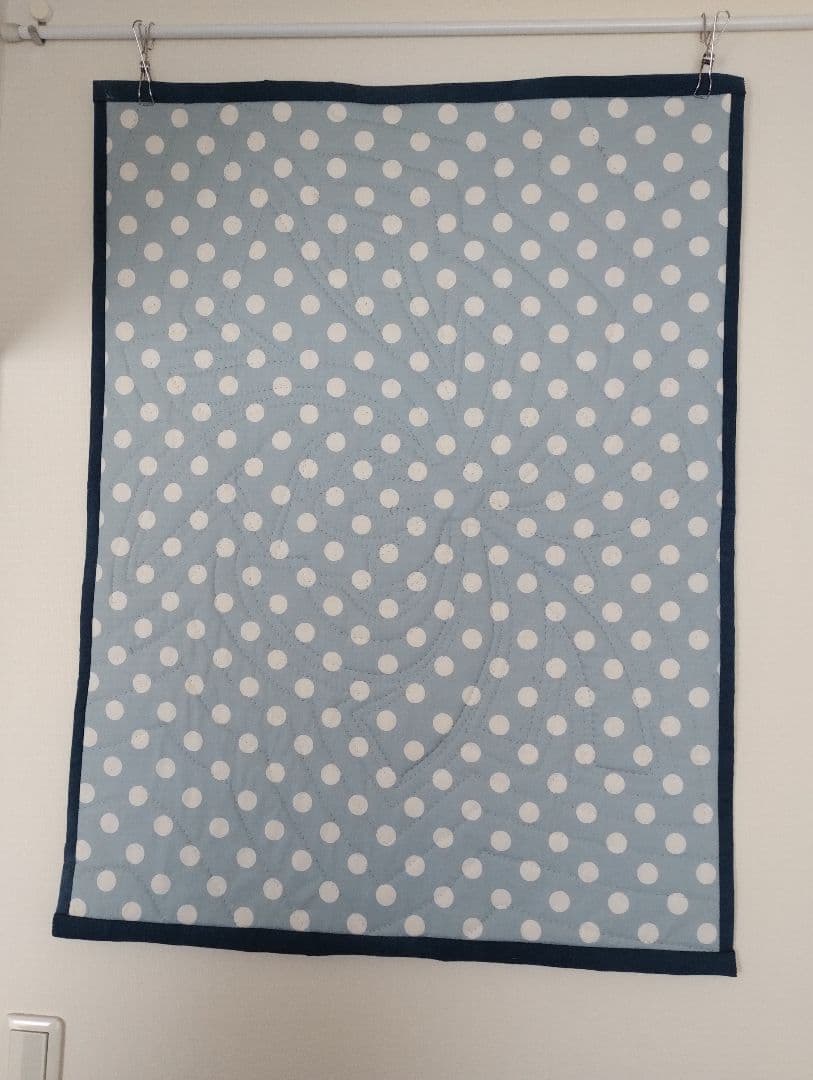 藍のタペストリー　藍染　濃紺