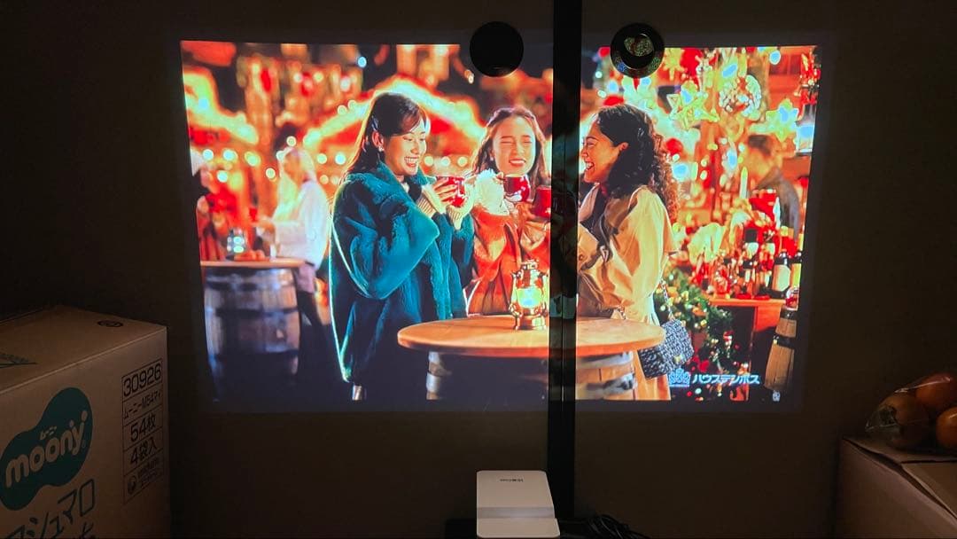 超短焦点プロジェクター Ve・Croce 本体＆専用バッテリー