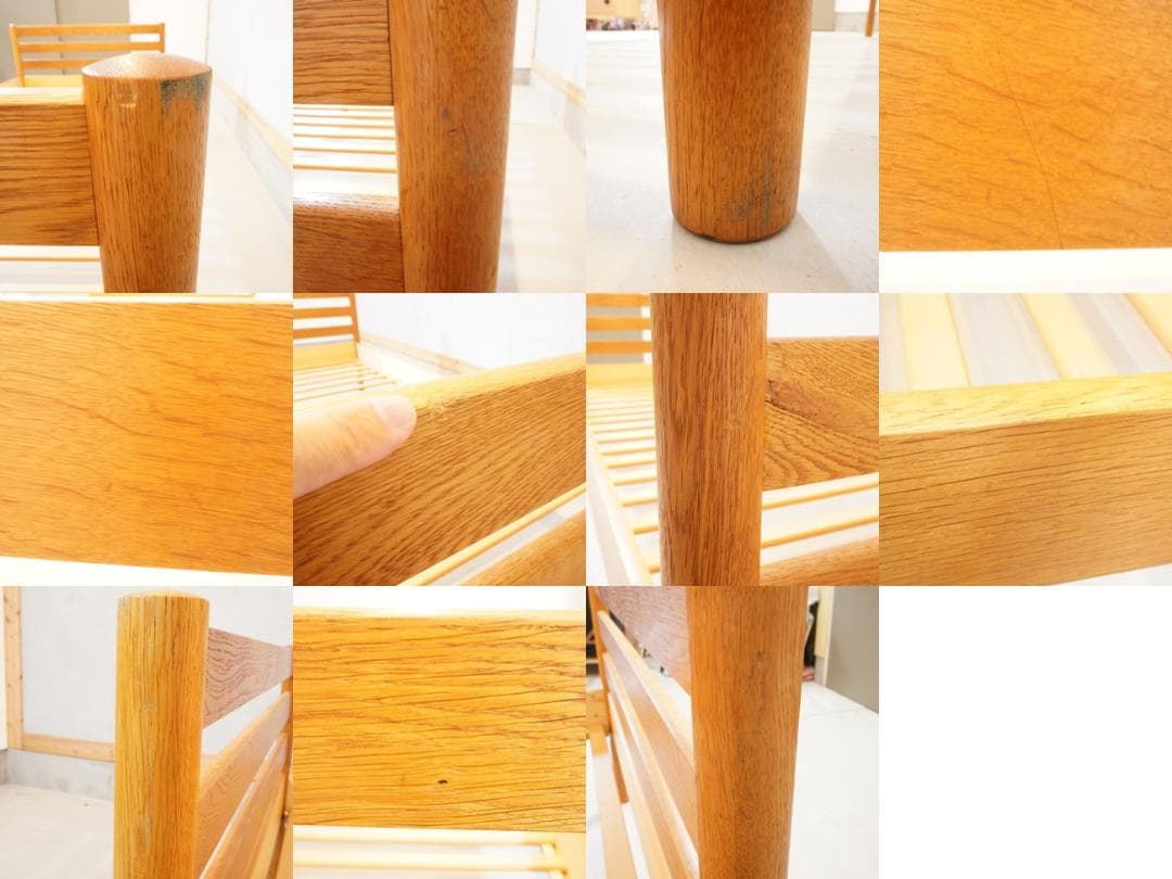 RY Mobler ハンス.J.ウェグナー オーク材 シングルベッドフレーム