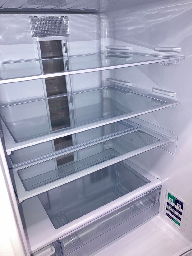 美品 どっちもドア SHARP シャープ 冷蔵庫 SJ-G451H-W 412L