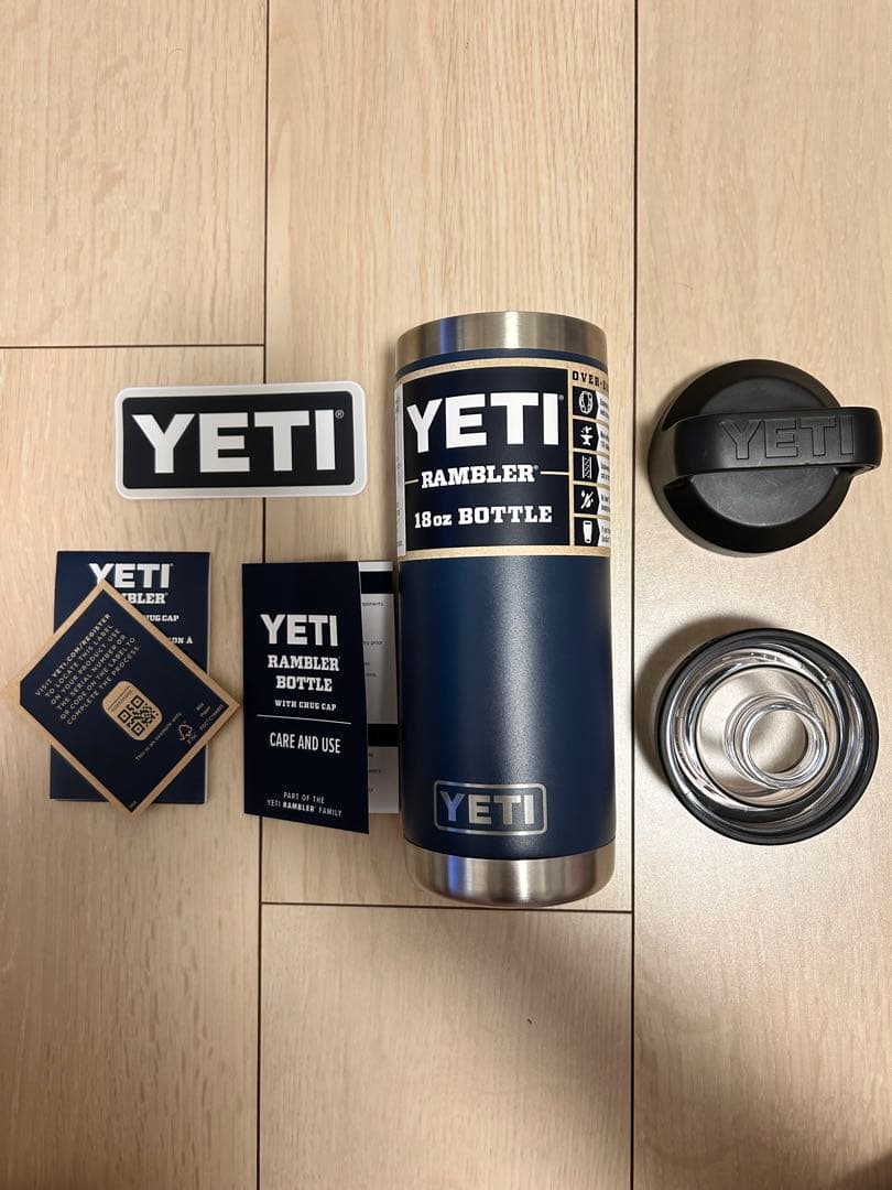 値下げ　イエティ YETI Rambler 18oz bottle ネイビー