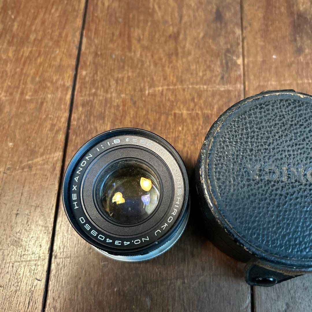 KONISHIROKU HEXANON 52mm f/1.8 レンズ