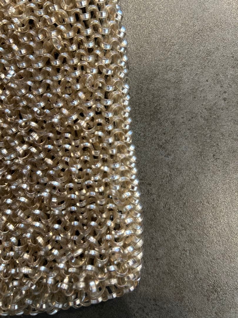 アンテプリマ★ANTERIMA★シルバー ゴールドスクエア★ミディアム