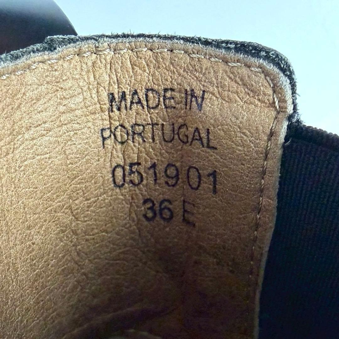 【美品】BIRKENSTOCK STALON Chelsea boots 黒36