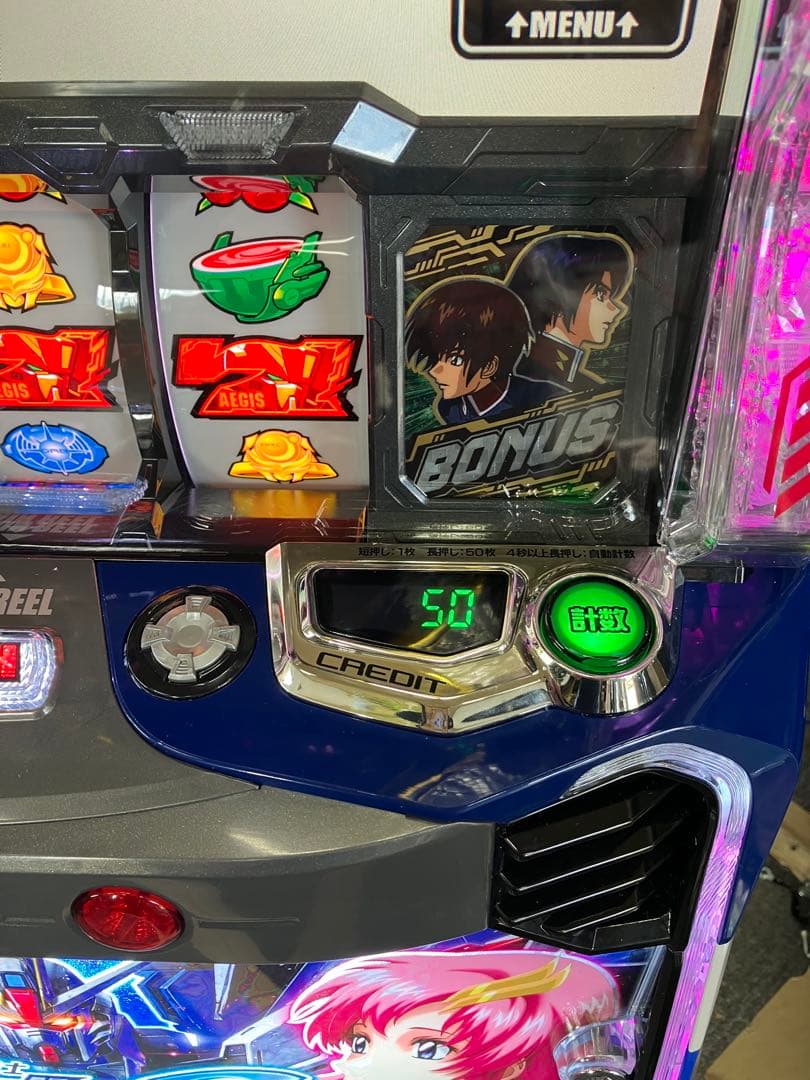 スマスロ実機 パチスロ 機動戦士ガンダムSEED 簡易ユニット付 ⭕️送料無料⭕️