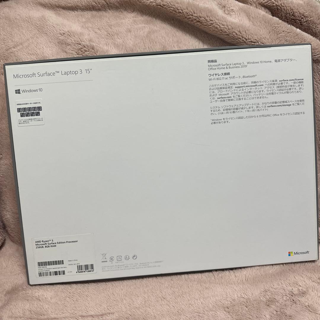 Microsoft Surface Laptop 3 15インチ 本体